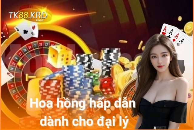 Chính Sách Đại Lý Hấp Dẫn, Thu Lợi Nhuận Dễ Dàng Từ TK88 Hoa hồng hấp dẫn dành cho đại lý của TK88